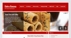 Desktop Screenshot of dahrabanana.com
